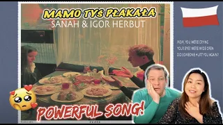 Sanah & Igor Herbut „Mamo tyś płakała” |Dutch Couple REACTION