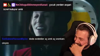 Elraen I Charlie'nin Çikolata Fabrikası ama Twitch Chat'i ile İzliyor