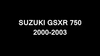 SUZUKI GSXR 750 2000-2003 Обзор вылетания передач