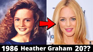 Heather Graham Then And Now