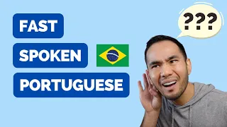 5 tips to understanding FAST spoken Brazilian Portuguese