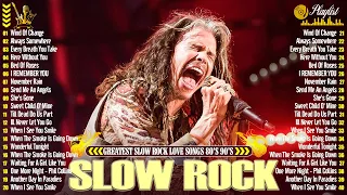 Bon Jovi, Aerosmith,White Lion, Guns N’ Roses, Scorpions | The Best Slow Rock Ballads Playlist