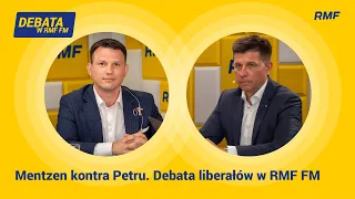 Mentzen kontra Petru. Debata w RMF FM