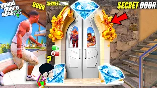 Franklin Entered The Ultimate Secret And Hidden Door Of Franklin's House in GTA 5 | GTA 5 AVENGERS