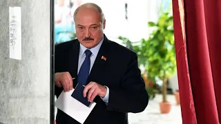 Police crack down on Belarus presidential election protest