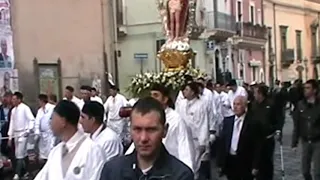 Processione del Cristo Risorto Paternò 2012 la domenica di Pasqua