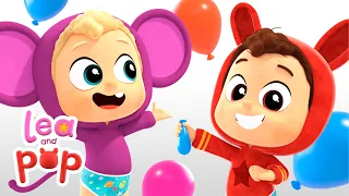NEW🔴Magic Monkeys and Colored Balloons | Educational Kids Cartoons by Lea and Pop Baby Songs
