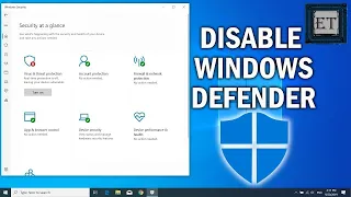 How to disable Windows Defender Antivirus on Windows 10 Using #gpo  #activedirectory