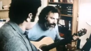 Georges Moustaki et Mikis Theodorákis 1970