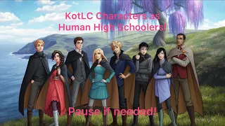 If KotLC Characters were Human High Schoolers #fypシ