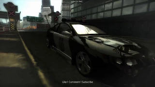 Challenge Series #45 - Tollbooth Time Trial - Pontiac GTO Police Car - NFS Most Wanted 2005