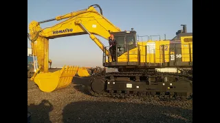 Komatsu 72, PC-1250-8 official Video, Открытые горны работы