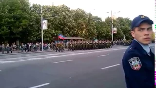 Подготовка к параду  победы. ДНР Донецк. 07.05.2017
