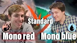 МТГ Стандартный версус Mono Blue vs Mono Red MTG standard versus
