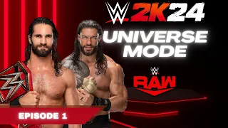 2K24 IS HERE!  | WWE 2K24 UNIVERSE MODE | Ep 1