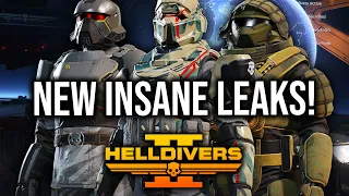 Helldivers 2 - 15 INSANE LEAKS! New Armor & Stats!