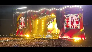 The Rolling Stones Live at San Siro Stadium in Milan June 21st 2022. "Honky Tonk Women"