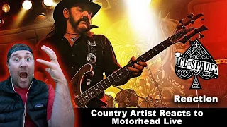 Country Guitarist REACTS to Motörhead "Ace of Spades"