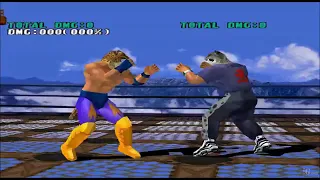 Tekken 3 King All Throws with Key