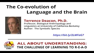 Terrence Deacon, Ph.D. – The Co-evolution of Language and the Brain