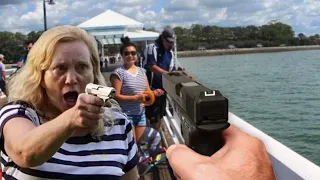 Almost SHOT while FISHING!!! (KAREN)