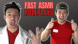 🔥 FAST ASMR Roleplays | Target Cashier, Mad Scientist, Pokémon Trainer, Cave, and Target ASMR