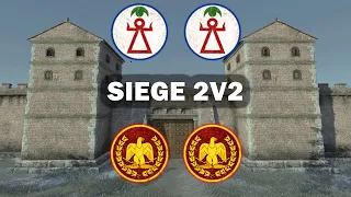 EPIC 2V2 SIEGE - Total War: Rome II