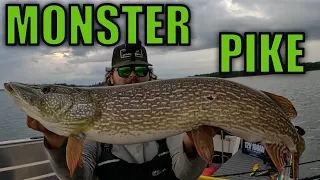 Fishing Northern Alberta for BIG Northern Pike! | New Personal Best Pike