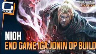 Nioh Guide - OP Iga Jonin Ninja End Game Build