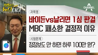 [동앵과 뉴스터디] ‘바이든vs날리면’ 1심 판결, MBC가 패소한 결정적 이유