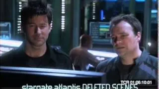 Stargate Atlantis DELETED SCENE - Reunion - Carter as the new leader