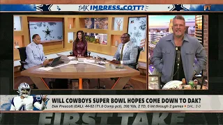 Pat McAfee tried to be like Stephen A. & Shannon Sharpe 🤣 | First Take