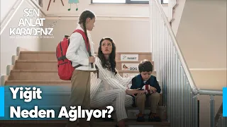 Öğretmeni, Yiğit'i ağlarken buluyor | Sen Anlat Karadeniz Yeniden...