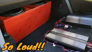 SOUND COMPLETED! // Installing the Energy Audio 6x9's, Mids & Amplifier!