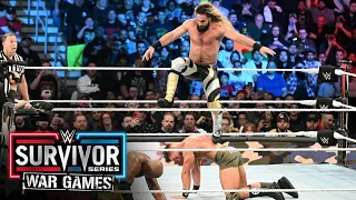 Rollins uses Theory to Stomp Lashley: Survivor Series: WarGames (WWE Network Exclusive)