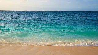 Sleep For 1 Hours Straight | Soothing Waves Crashing on Beach | Ocean Waves White Noise