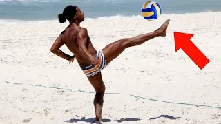 Ronaldinho Play Volleyball !? FootVolley (HD)