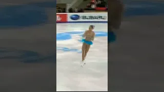 Faboulous jump at the end of the program 🤯 #shorts #figureskating #iceskating  #carolinakostner