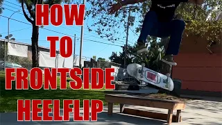 How to Frontside Heelflip