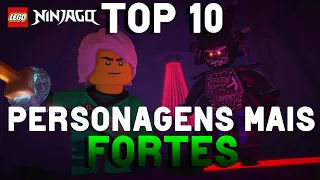 TOP 10 PERSONAGENS MAIS FORTES - LEGO NINJAGO