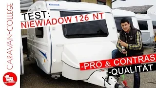 Test: Wohnwagen Niewiadow 126 NT: Pro & Contra, Tipps & Tricks + Langzeittest