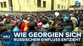 GEORGIEN: Russischer Einfluss soll gestoppt werden - Proteste gegen umstrittenes Gesetz!