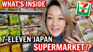 What's Inside a 7 Eleven Japan SUPERMARKET?! | Japanese Food Shopping Guide