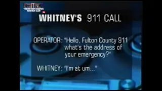 Whitney Houston 911 Call+Police Report Bobby Brown struck her after threatening to beat her A** 2003