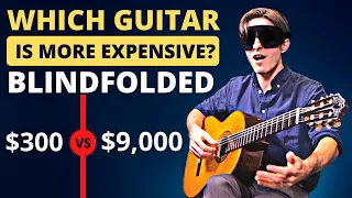 Blindfolded Guitar Test - Can I Guess the Price?