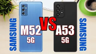 Samsung Galaxy M52 5G vs Samsung Galaxy A53 5G ✅