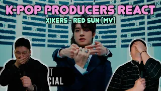 Musicians react & review ♡ Xikers - RED SUN (MV)