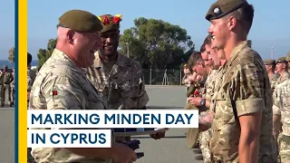 Army's Vikings commemorate battle anniversary with parade in Cyprus