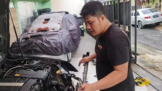 [Tutorial Bongkar] Buka Cooling Fan Radiator Condenser AC Mercedes Benz W203 M271 C Class