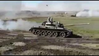 Tanques de origen israelí Tiran Ti-67 del Ejército Uruguayo